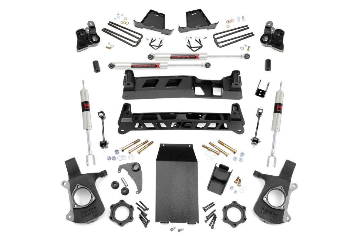 GMC Sierra 1500 Classic Suspension Lift Kit - Rough Country - 6 Inch Lift Kit | NTD | M1 - 2007